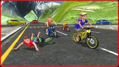 儿童自行车赛截图4
