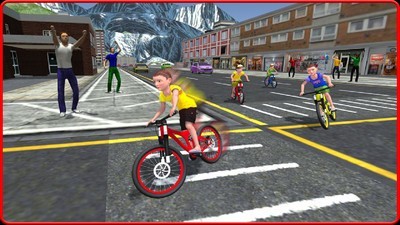 儿童自行车赛截图3