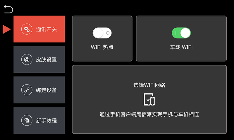 鹰信车载桌面截图5