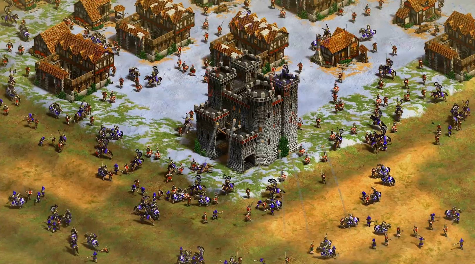 帝国时代2高棉直城怎么打