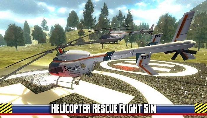 直升机的模拟救援截图3