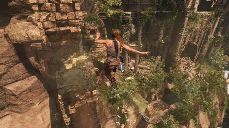 古墓丽影崛起雪崩那里怎么过