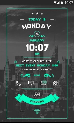 精美时钟插件zooperwidgetpro截图2