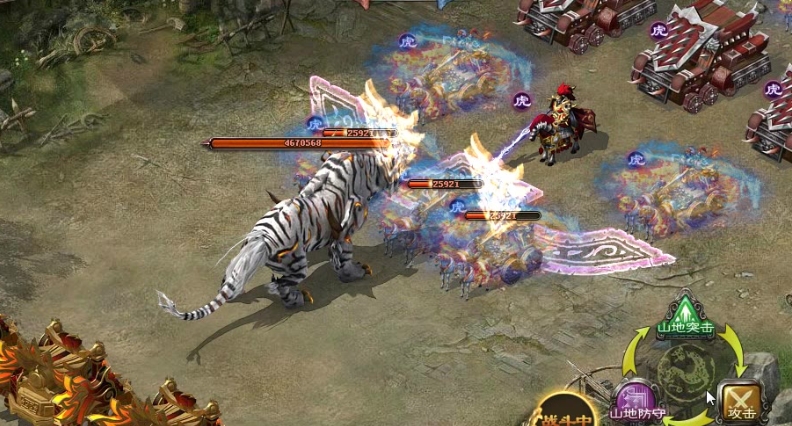 攻城掠地的战兽怎么召唤