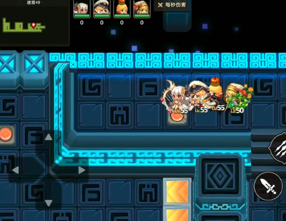 坎公骑冠剑迷宫第49关怎么过