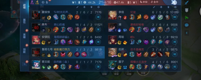 王者荣耀露娜冷战出装铭文怎么出