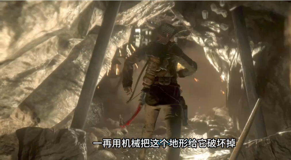 古墓丽影崛起废弃矿坑怎么过