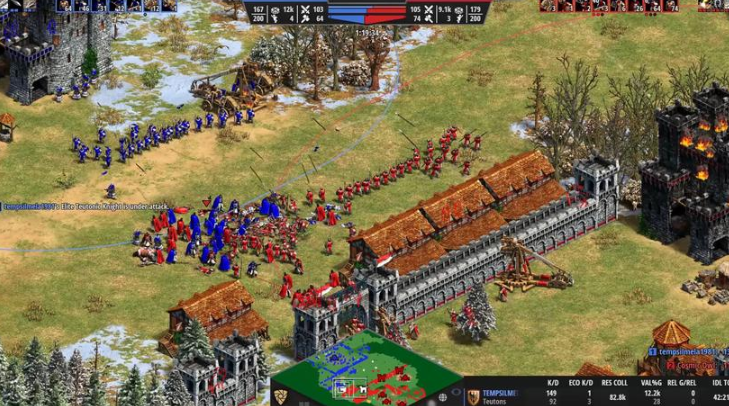 帝国时代2如何升级瞭望塔