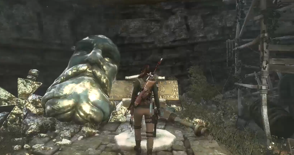 古墓丽影崛起地热山谷古墓怎么过