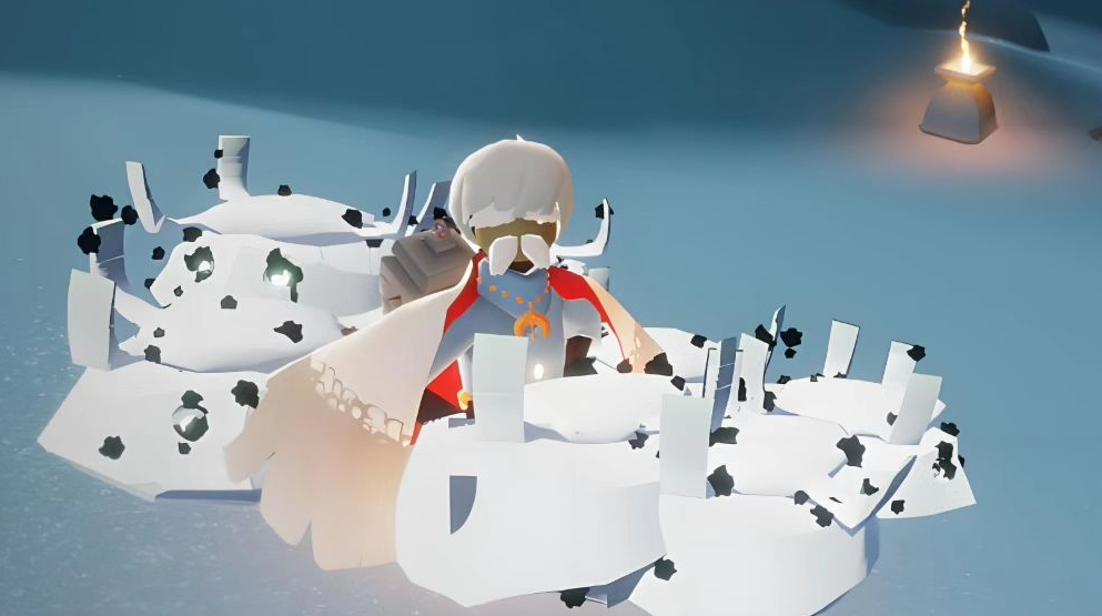 光遇黑蟹怎么翻倒