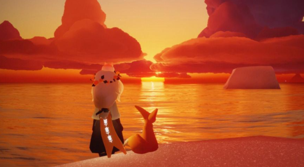 光遇怎么把小狐狸拿在手里