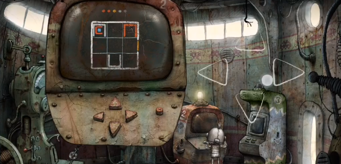 机械迷城游戏机室怎么过