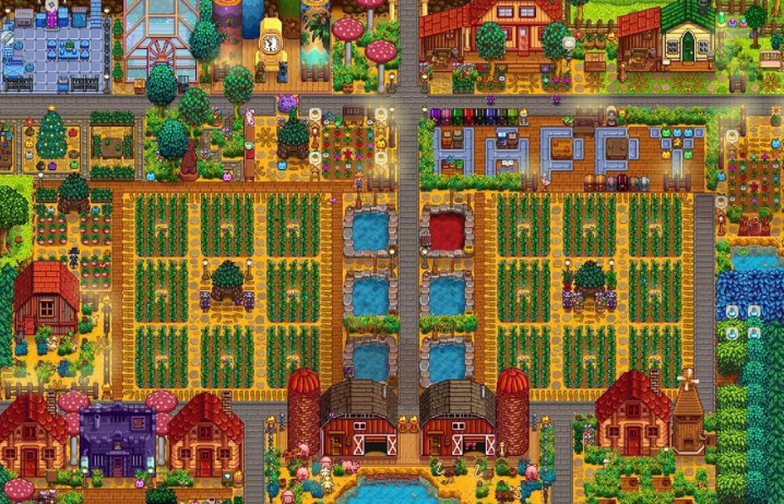 星露谷物语每种农场长什么样