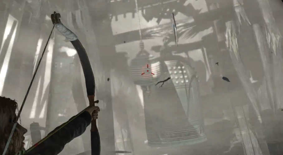 古墓丽影崛起大钟哪里怎么过