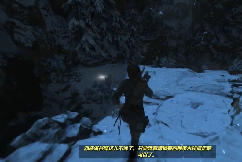 古墓丽影崛起邪恶溪谷古墓怎么过