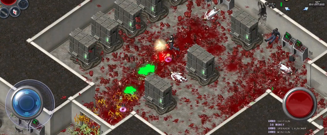 孤胆枪手1第五关的七号枪在哪