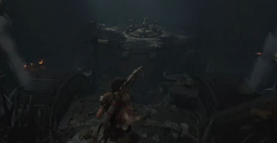 古墓丽影藏骨堂古墓怎么过去