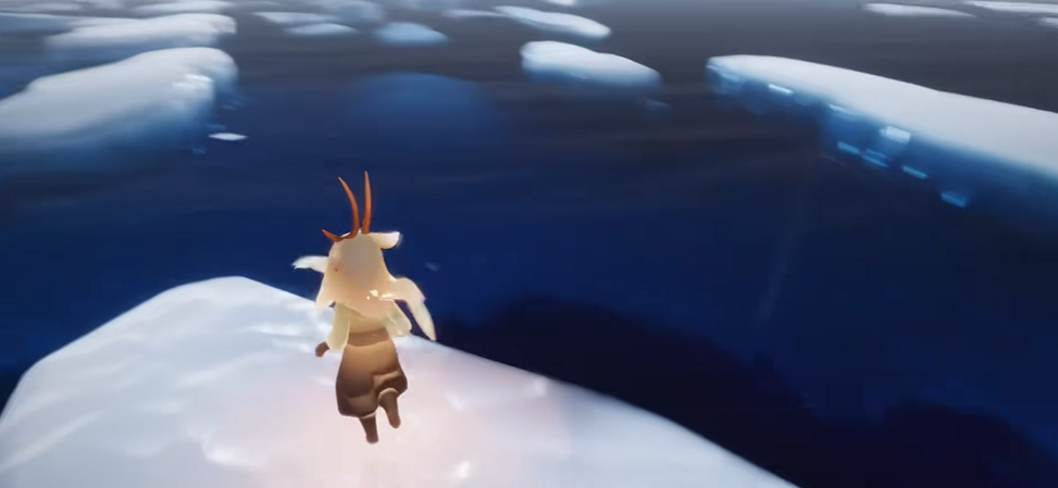 光遇小人如何在水里站立