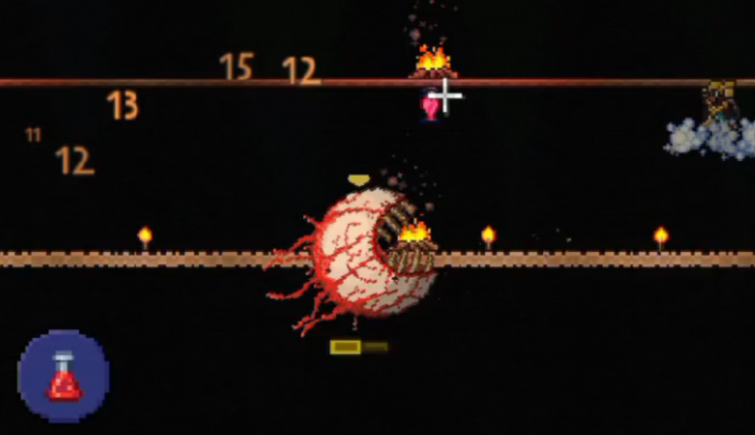 泰拉瑞亚打眼球需要什么装备