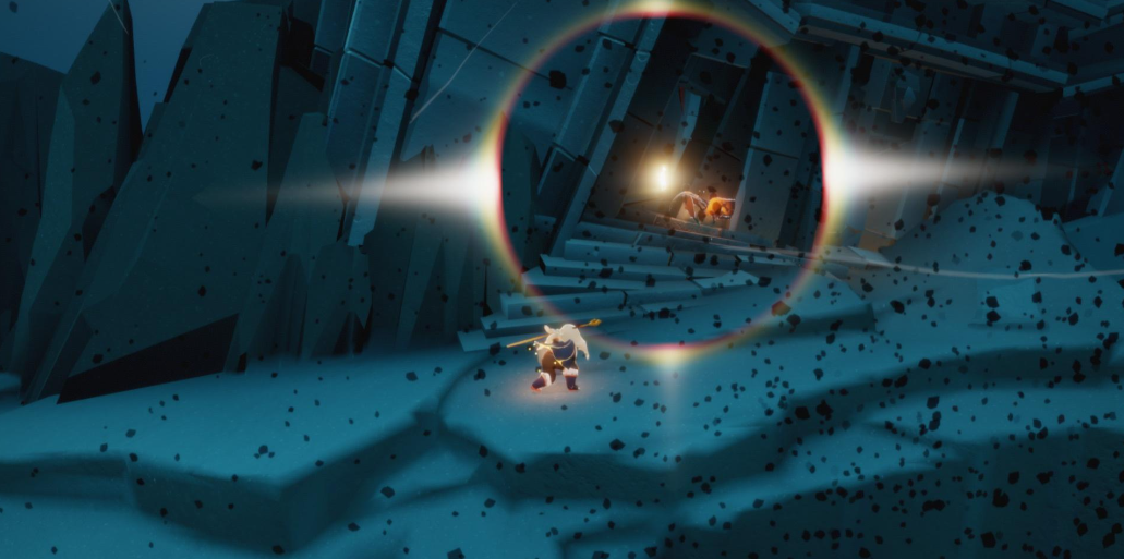 光遇暴风眼怎么遁出去