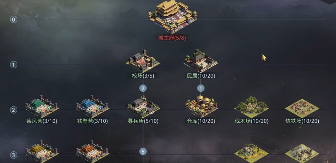 率土之滨建设值怎么增加