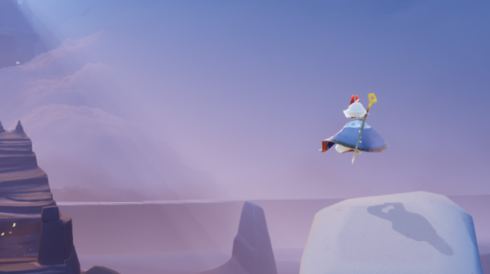 光遇石头历练乱石怎么过