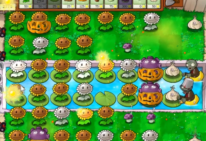 植物大战僵尸水池困难怎么过