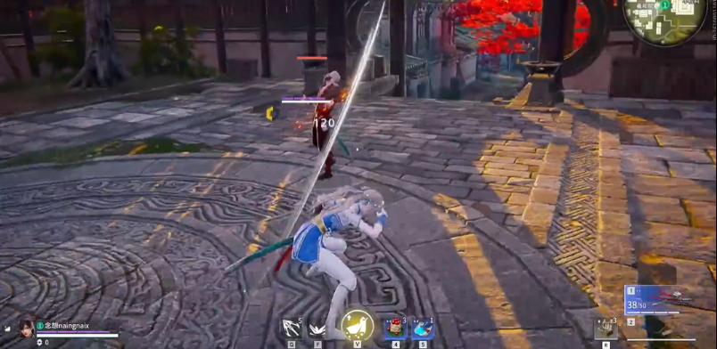 永劫无间长剑剑气怎么放