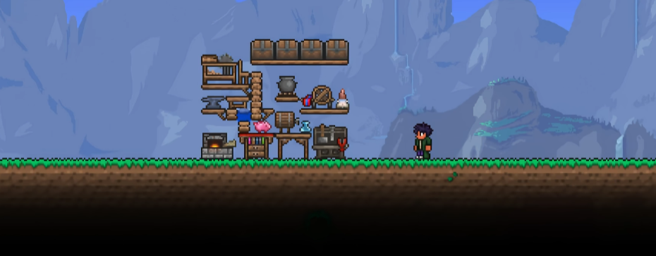 泰拉瑞亚如何制作工作台