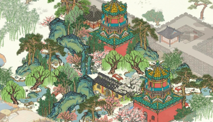 江南百景图螃蟹哪里弄